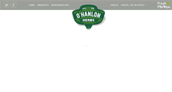 Desktop Screenshot of ohanlonherbs.ie